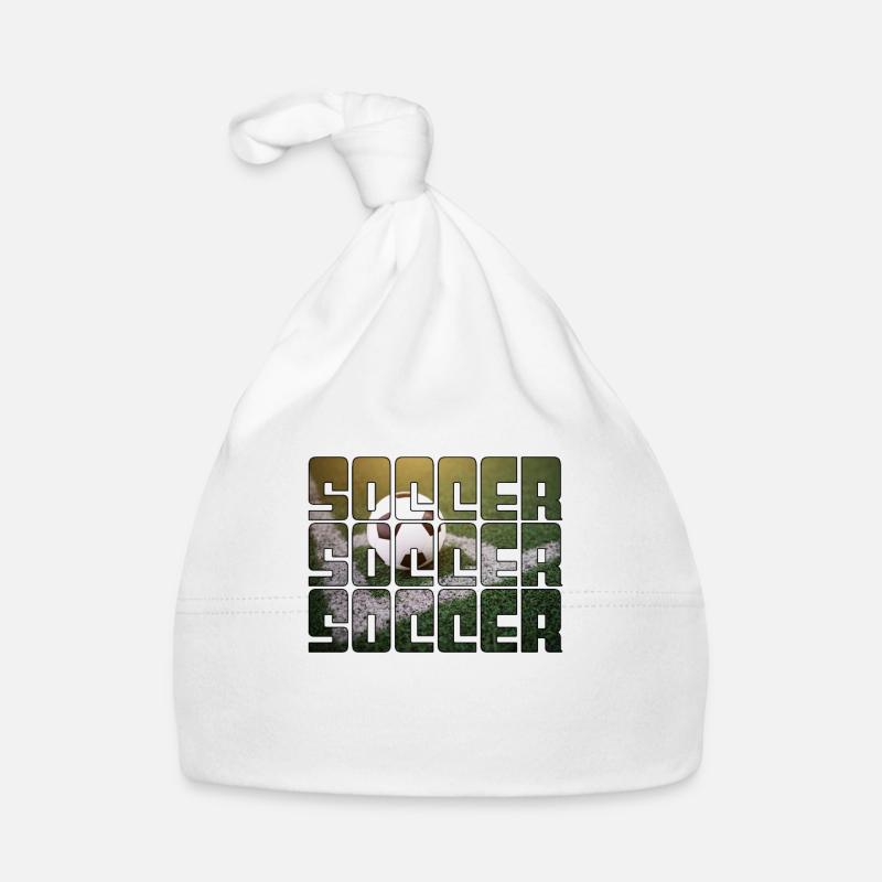 Fußball Baby Bio-Mütze