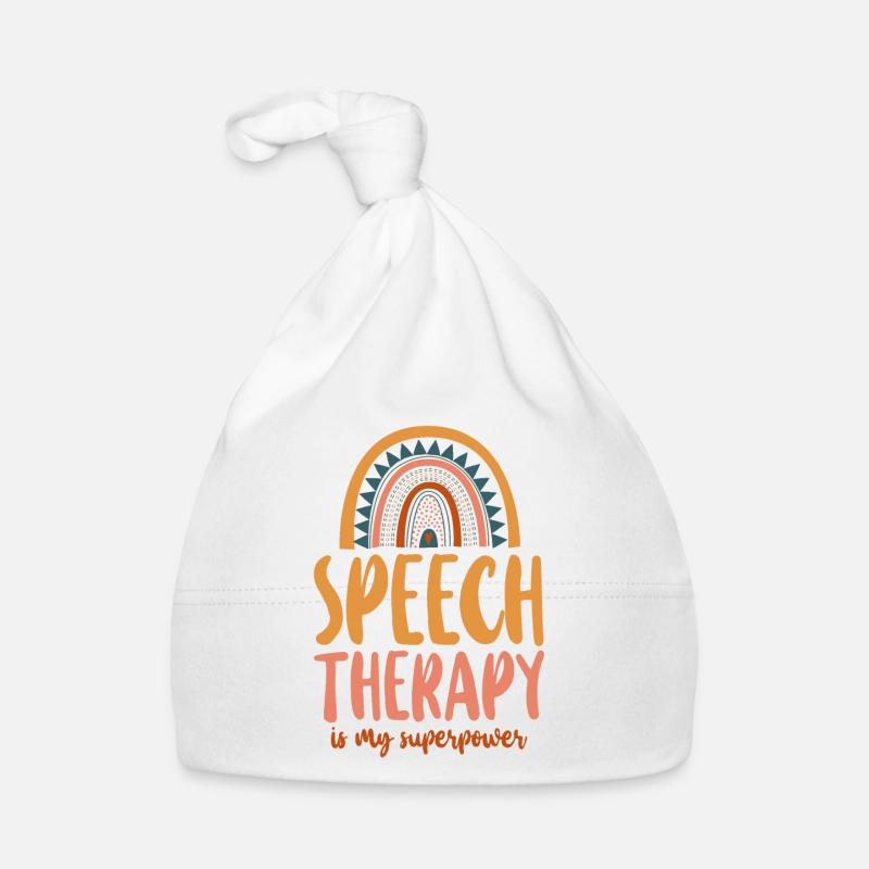 Speech Therapist Therapy Assistant Baby Bio-Mütze