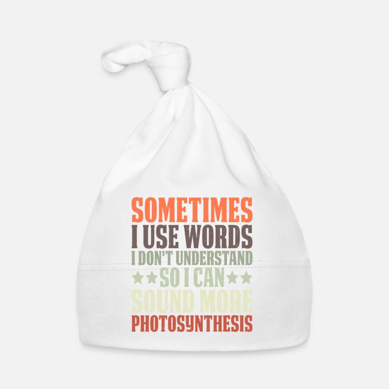 Parfois, j’utilise des mots que je ne comprends pas 2 Bonnet bio Bébé