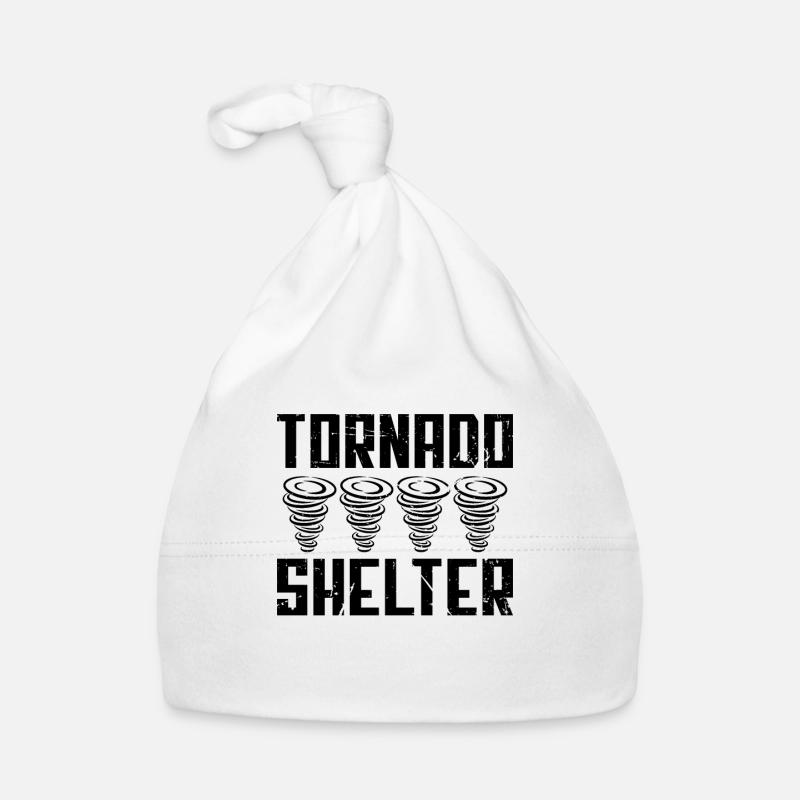 Tornado Shelter Tornadoes Hurricane Tornado Chaser Bonnet bio Bébé