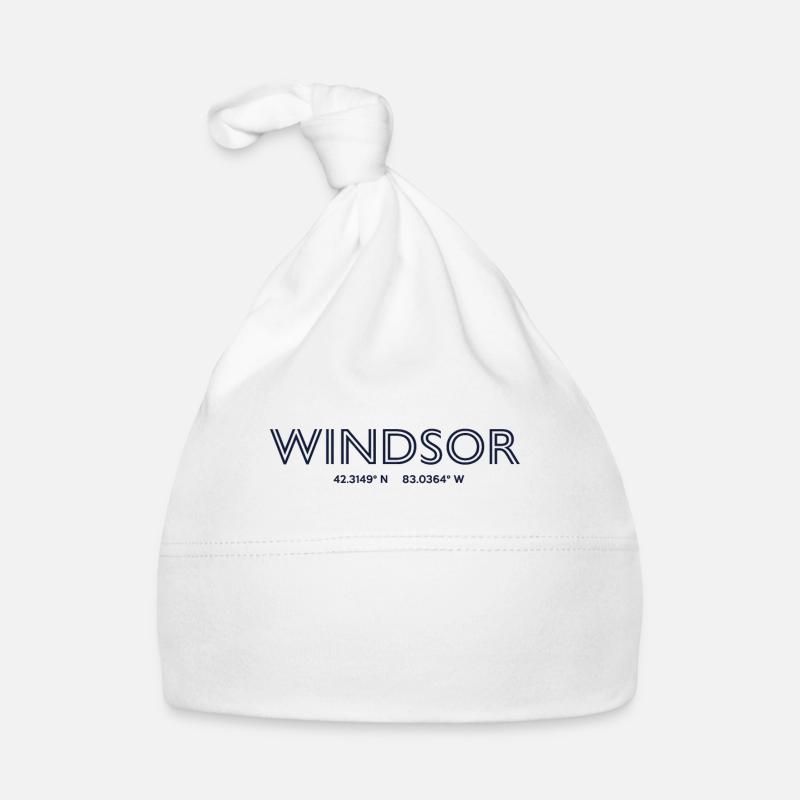 Coordonnées de la ville du Canada - Windsor Bonnet bio Bébé