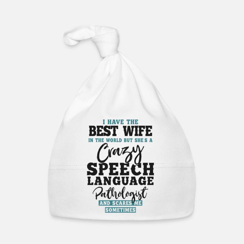 Speech Therapist Therapy Assistant Baby Bio-Mütze
