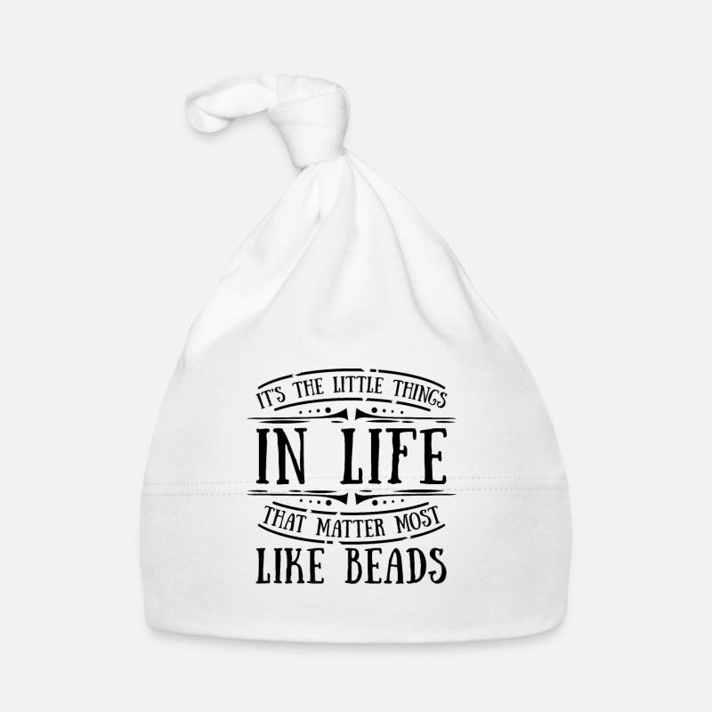 C’est les petites choses dans Beading Beadwork Beader Bonnet bio Bébé