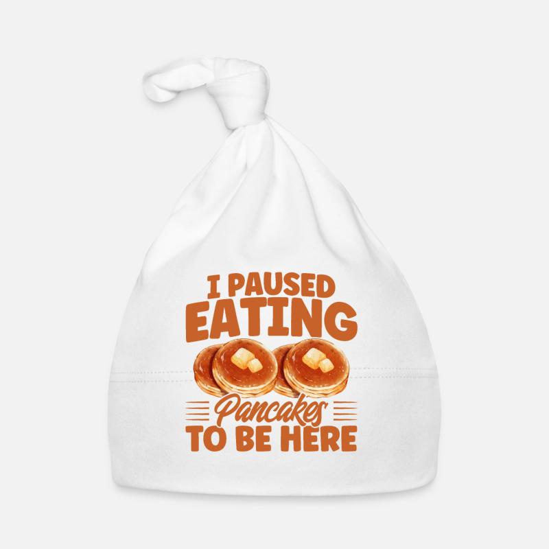 Breakfast Pancakes Fluffy Flat Cake Pank Organic Baby Cap