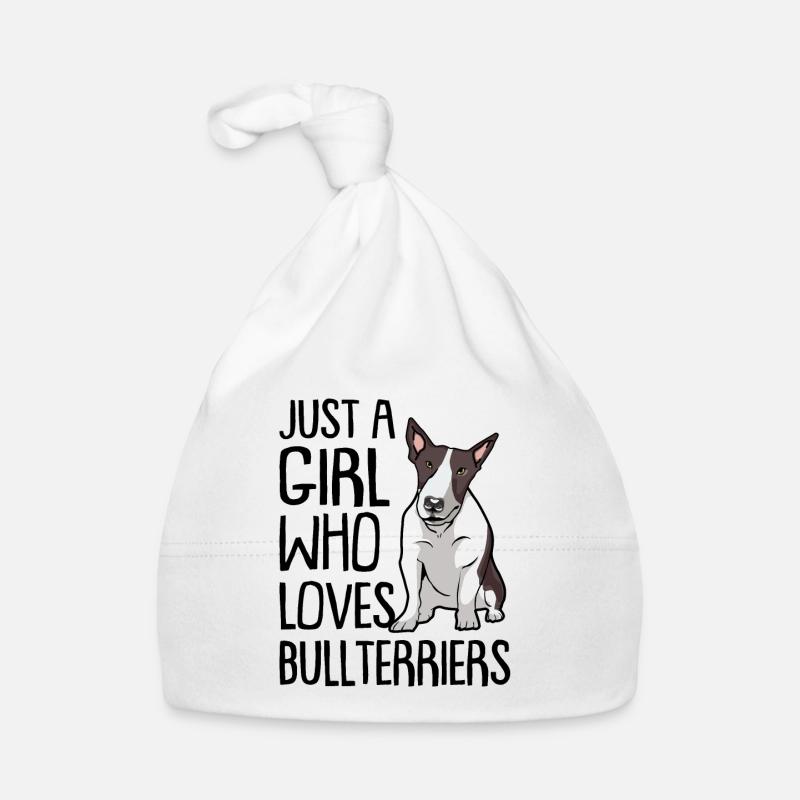 Bull terrier Organic Baby Cap