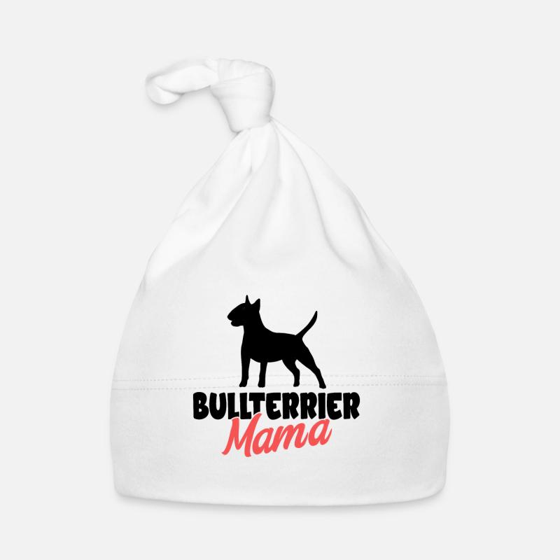Bullterrier Baby Bio-Mütze