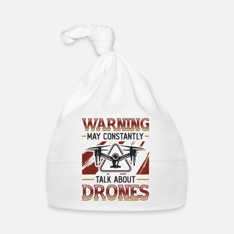 Warning is allowed to talk about drones all the time, pilot Organic Baby Cap