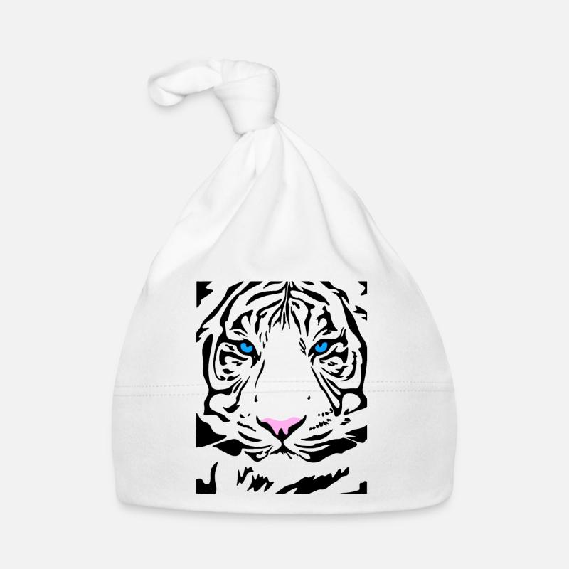 Sibirischer Tiger Katze Löwe Lion Cougar Cat Wild Baby Bio-Mütze