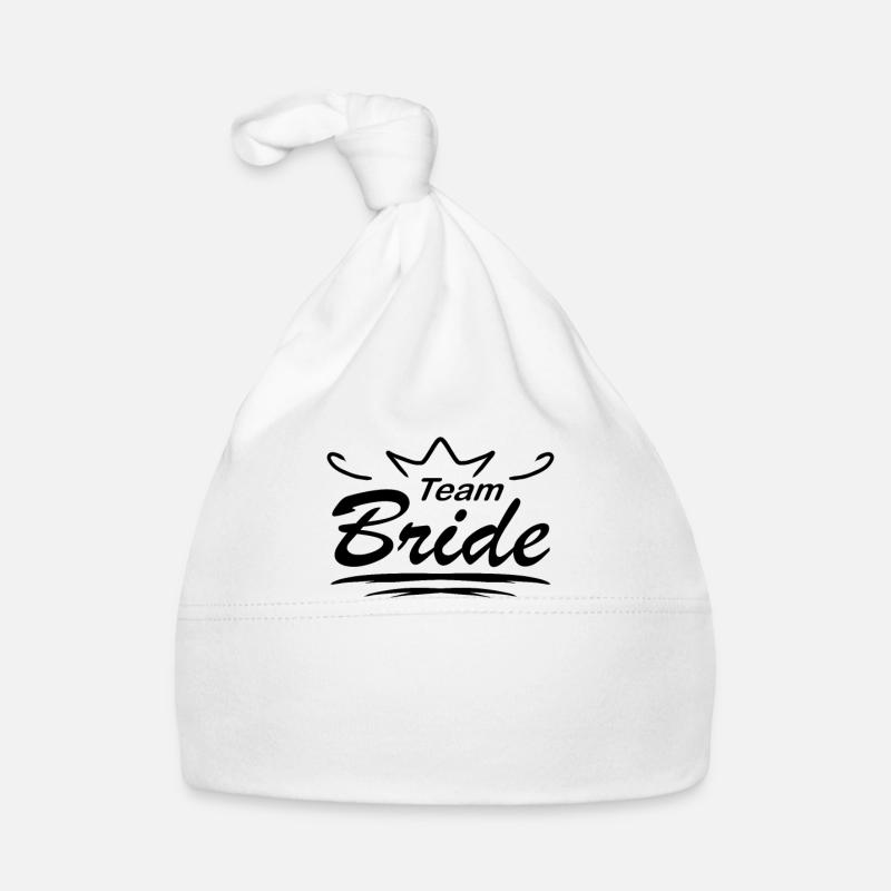 Team Braut Hochzeitsfeier Baby Bio-Mütze