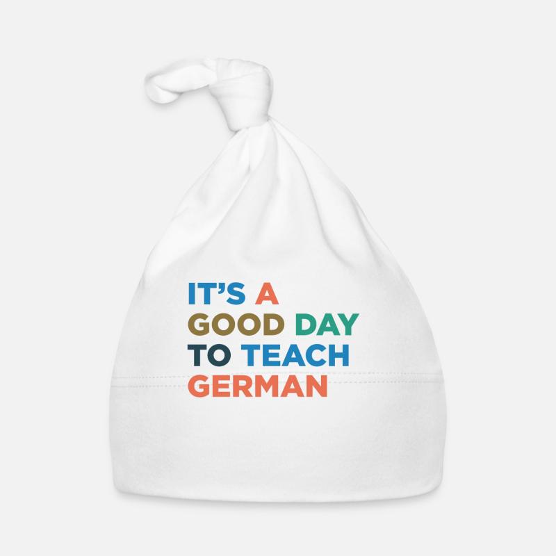 Teaching German teachers Organic Baby Cap