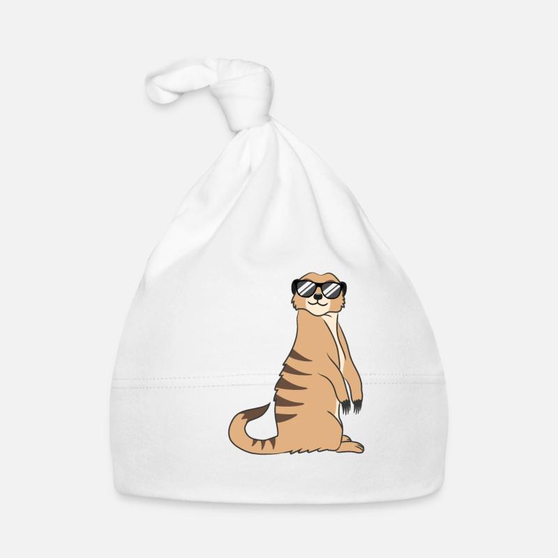 Suricate cool drôle de dicton cadeau Bonnet bio Bébé