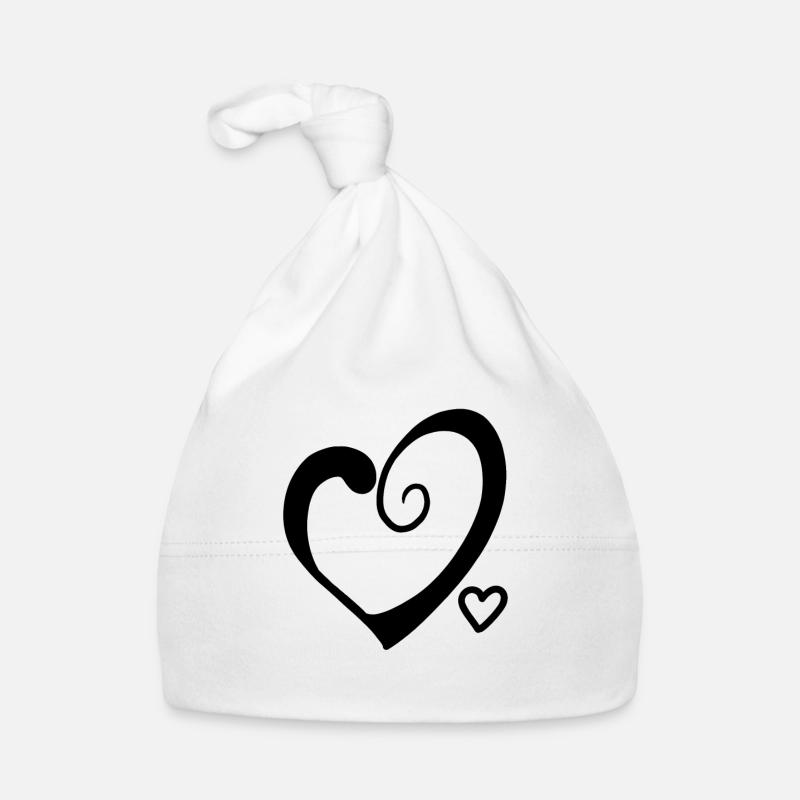 Cœurs de cœur Bonnet bio Bébé