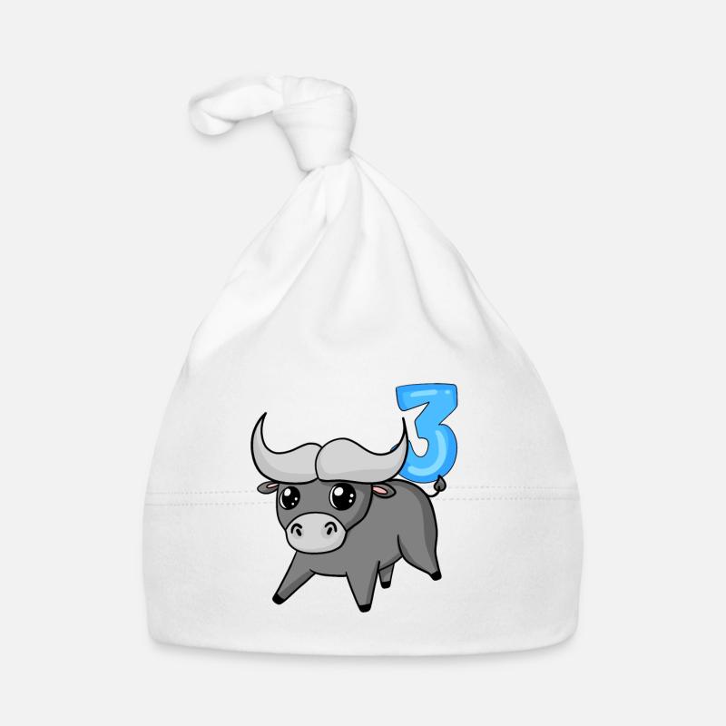 3 years old - 3rd birthday gift Organic Baby Cap