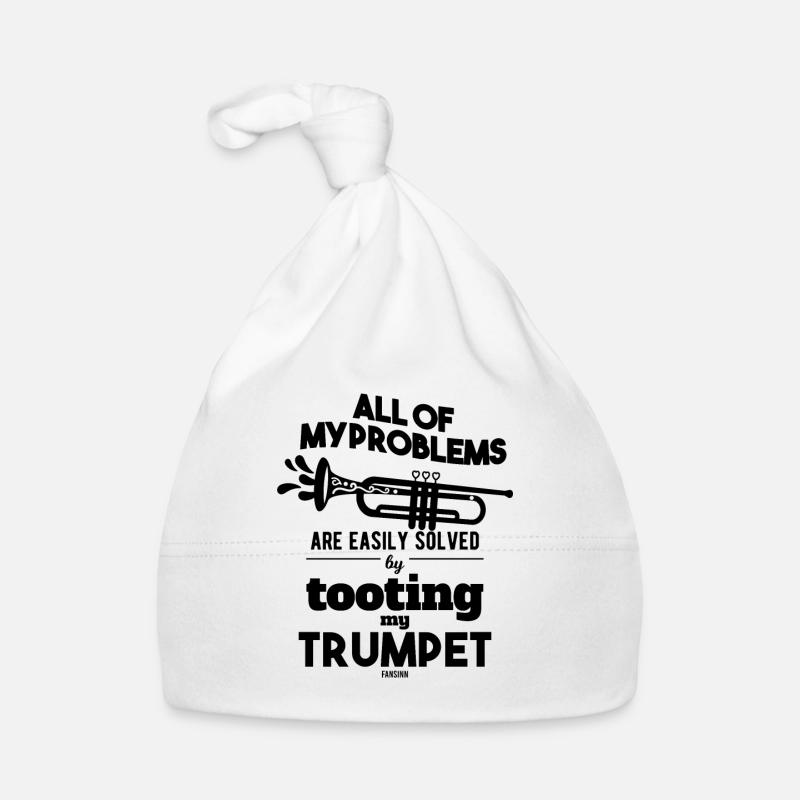 Trompete Posaune Orchester Dirigent Baby Bio-Mütze