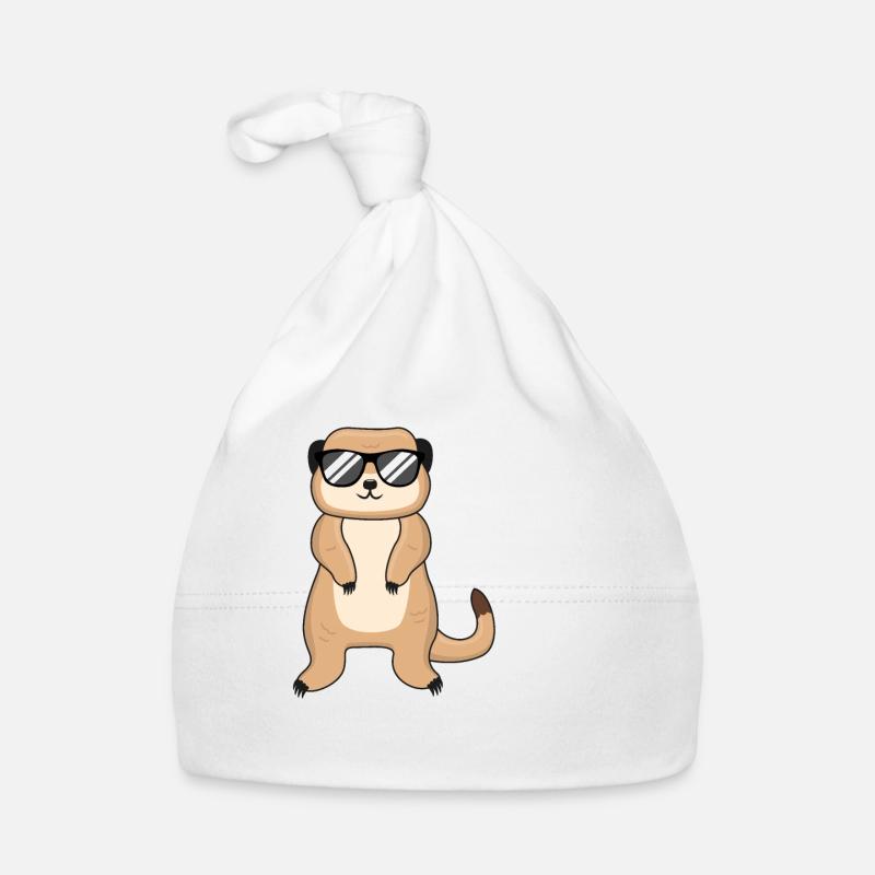 Suricate cool drôle de dicton cadeau Bonnet bio Bébé
