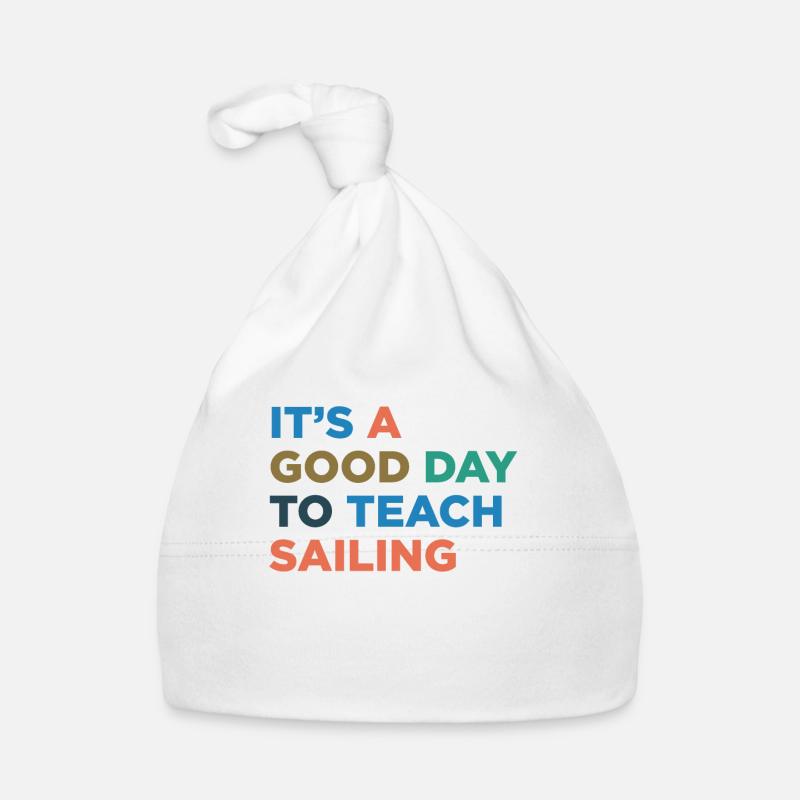 Teaching sailing trainers Organic Baby Cap