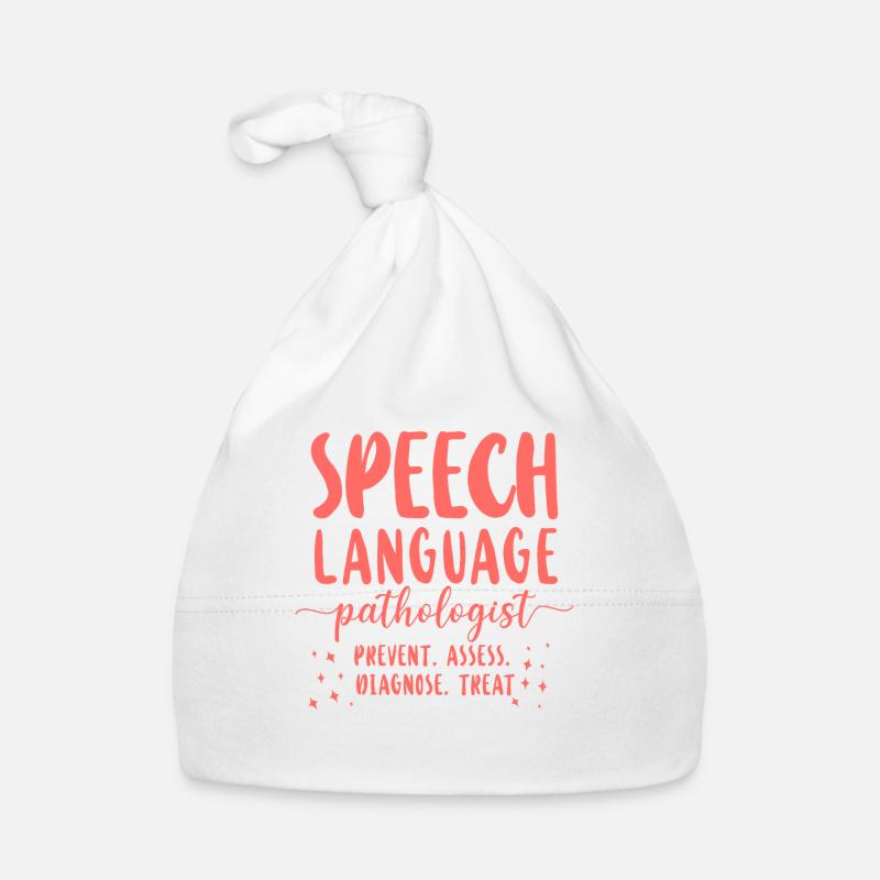 Speech Therapist Therapy Assistant Baby Bio-Mütze