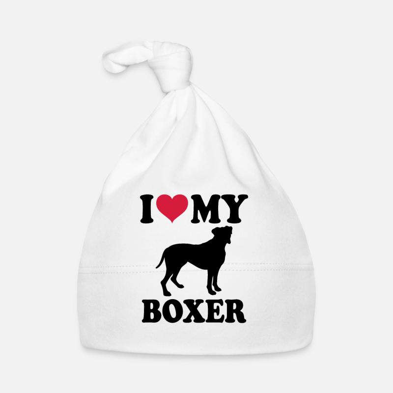 German boxer Organic Baby Cap