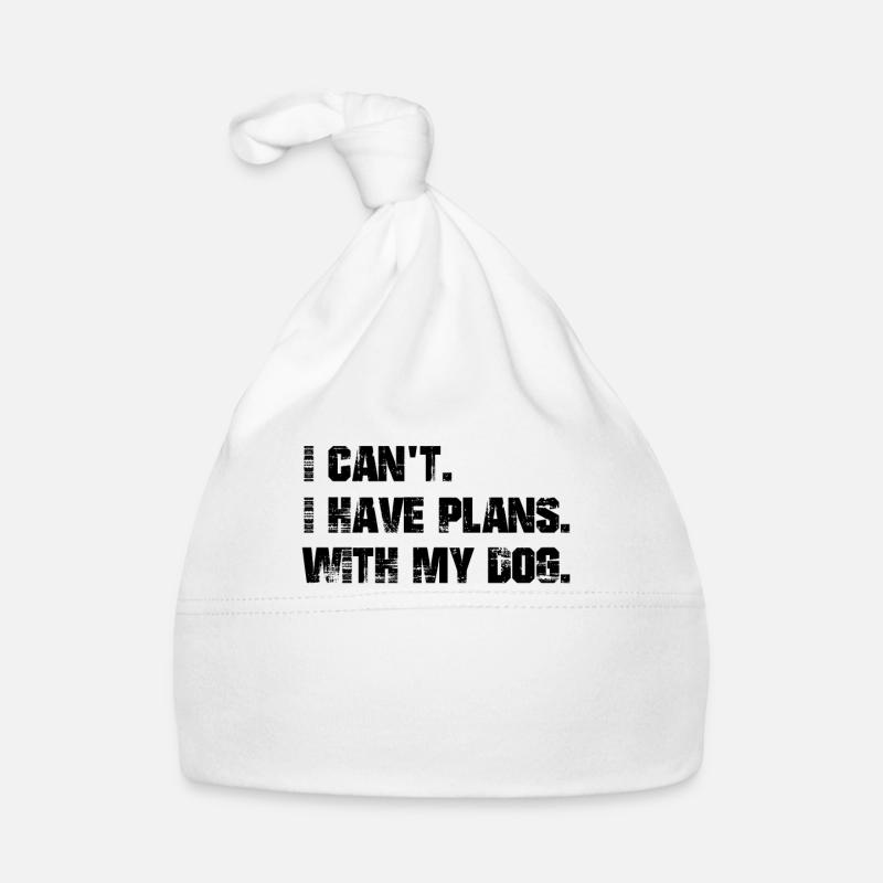 J’ai des projets. Avec mon chien.. Bonnet bio Bébé