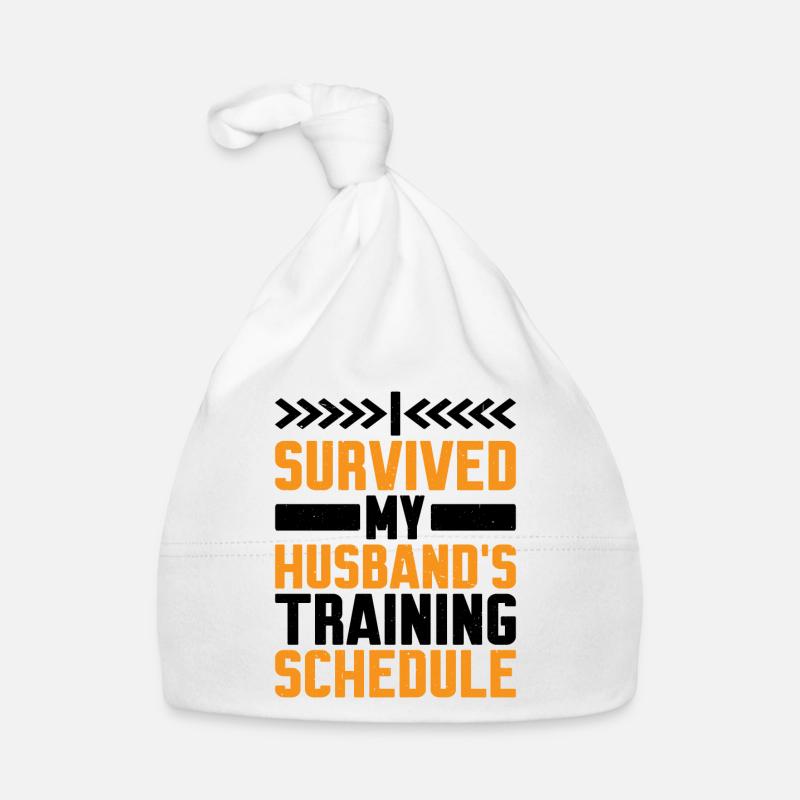 I Survived My Husband's Training Schedule 7 Baby Bio-Mütze