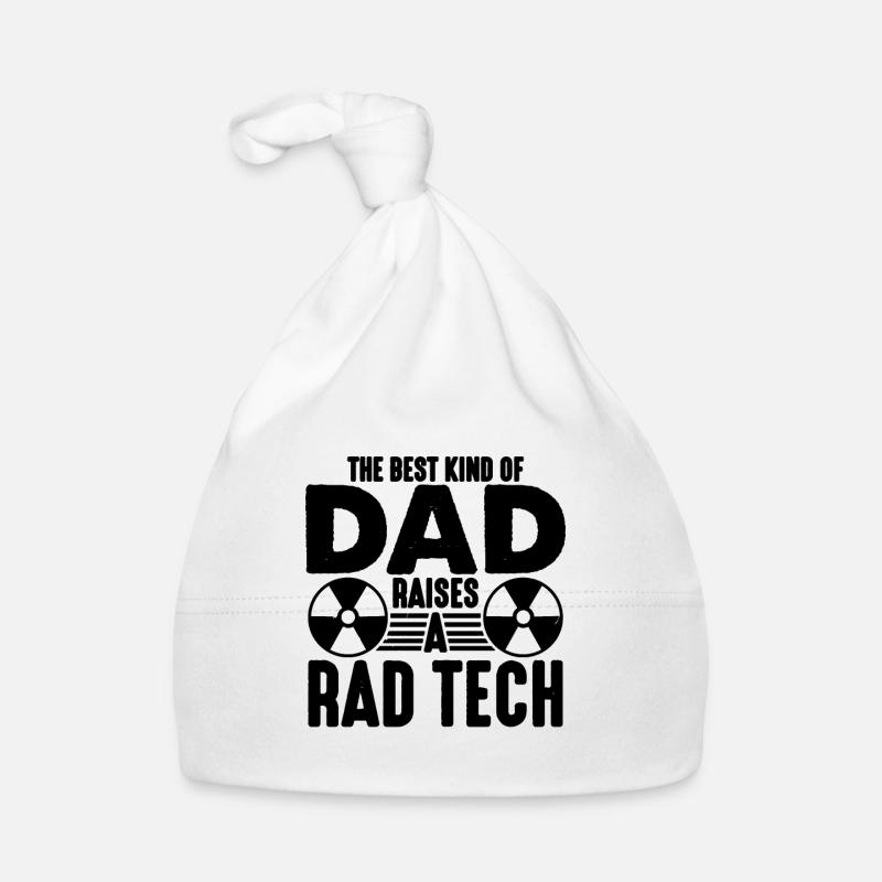 Le meilleur type de papa radiographe technicien en rayons X Bonnet bio Bébé