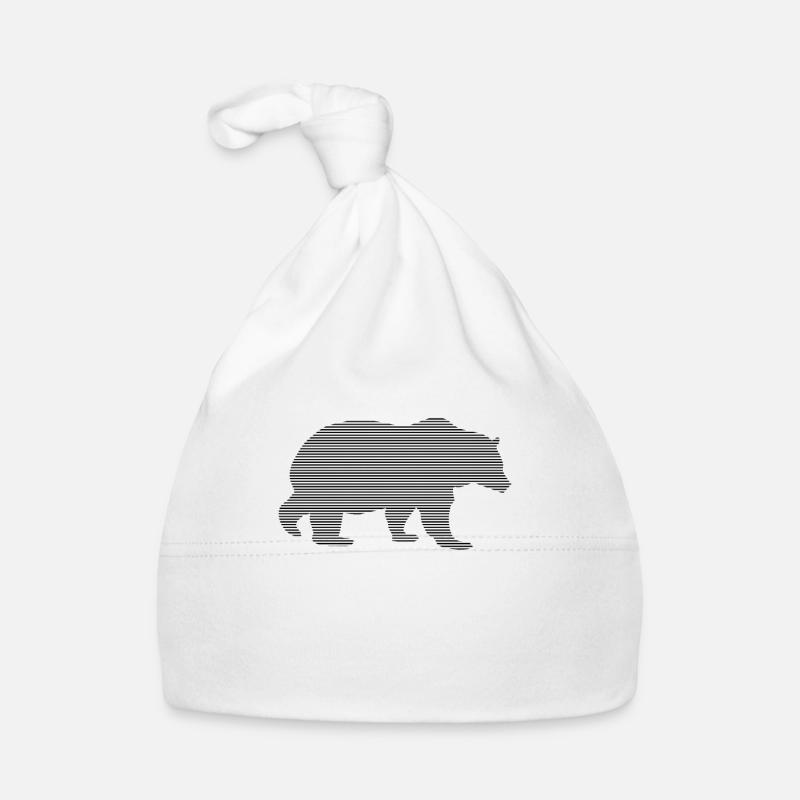 Bär Baby Bio-Mütze