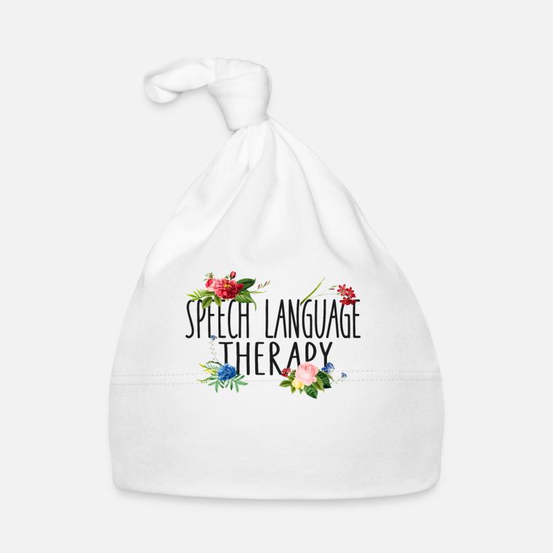 Speech Therapist Therapy Assistant Baby Bio-Mütze