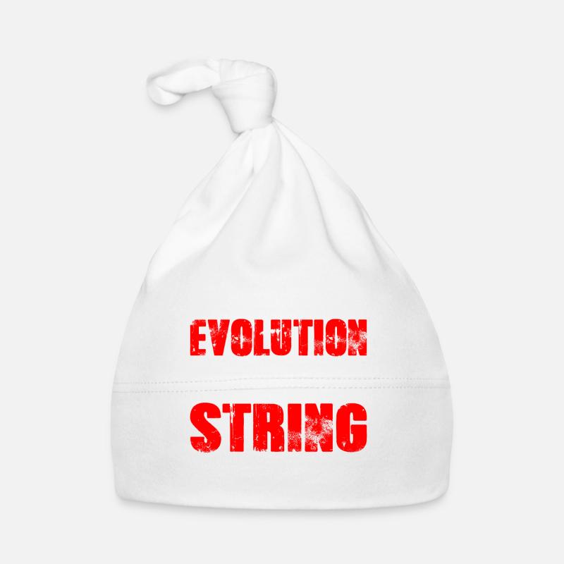 The Evolution Of String Instruments 2 Organic Baby Cap
