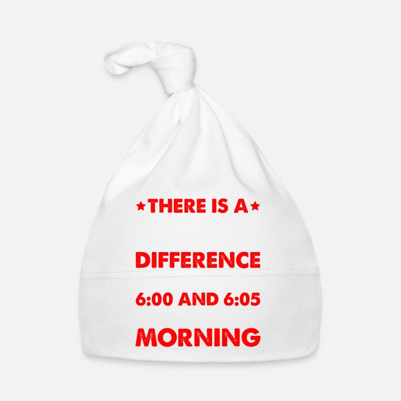 There is a difference between 6:00 and 6:05 Organic Baby Cap
