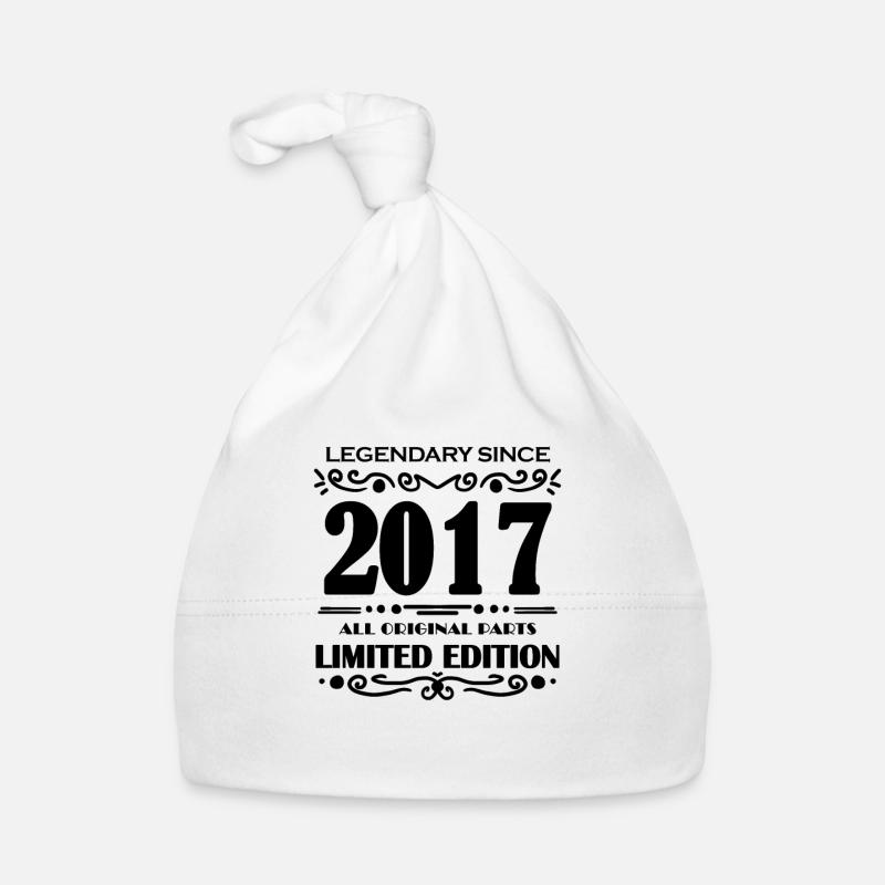 2017 - Année de construction 2017 - Millésime 2017 Bonnet bio Bébé