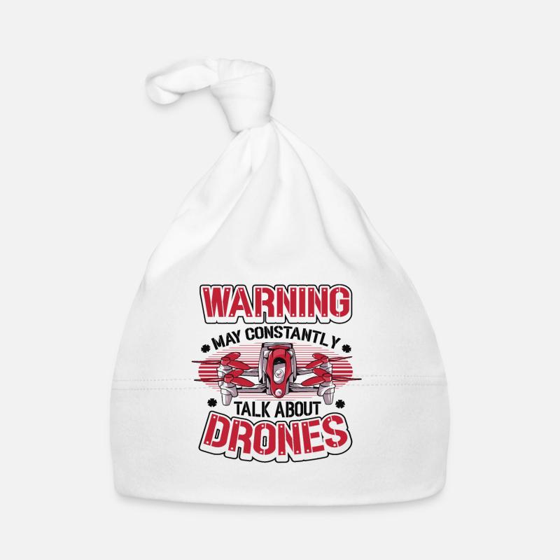 Warning is allowed to talk about drones all the time, pilot Organic Baby Cap