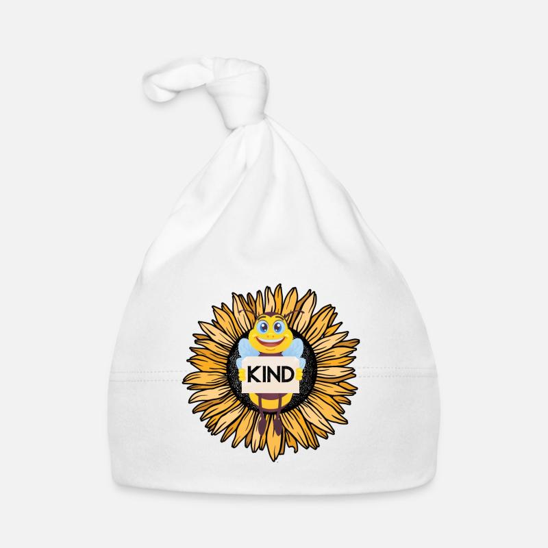 Bee Kind Organic Baby Cap