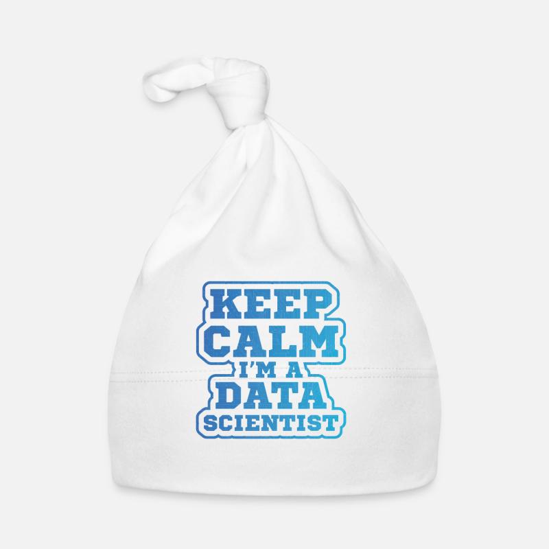 Keep calm, I'm a data scientist Organic Baby Cap