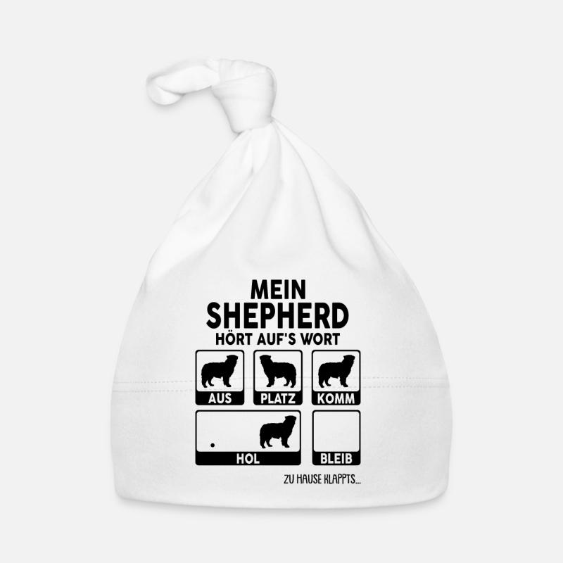 Australian Shepherd Baby Bio-Mütze
