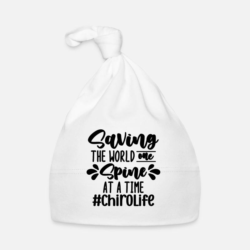Saving The World Chiropractic Massage Chiropractor Baby Bio-Mütze