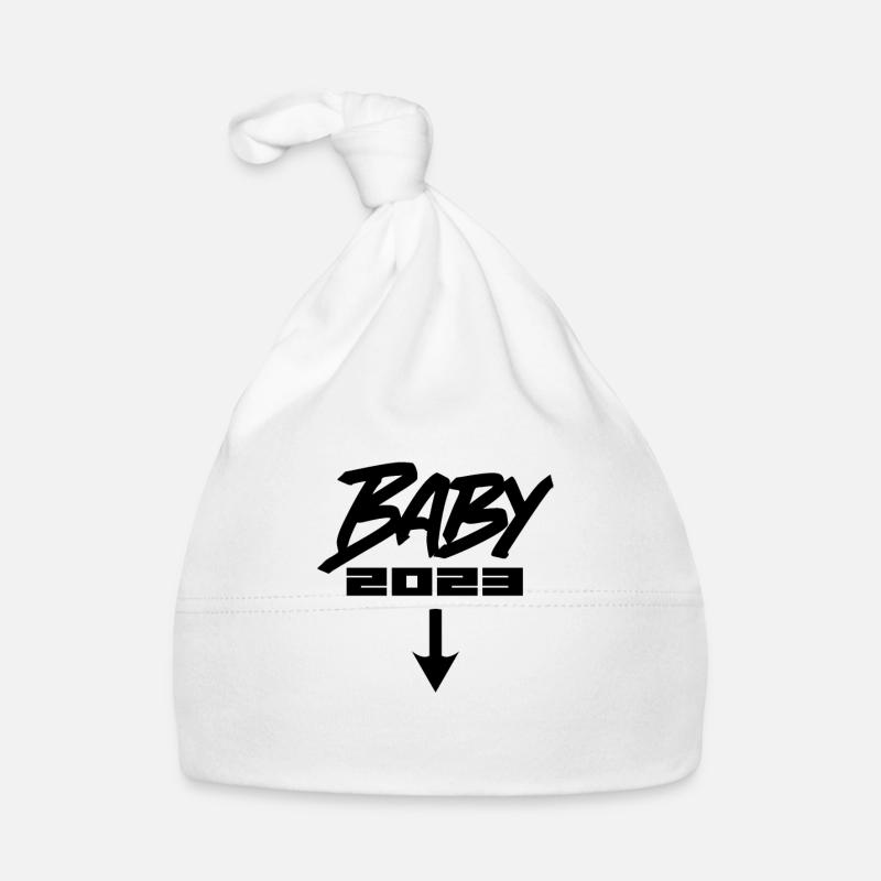 Bébé 2023 - Naissance Enceinte 2023 Grossesse Bonnet bio Bébé