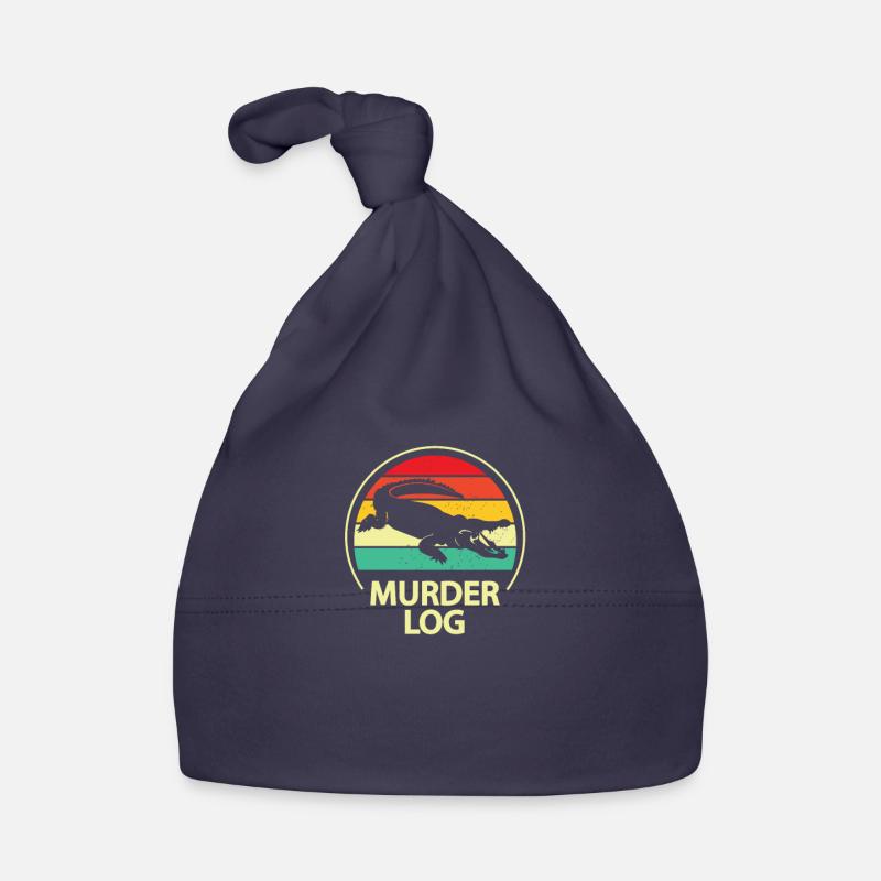 Murder Log Organic Baby Cap
