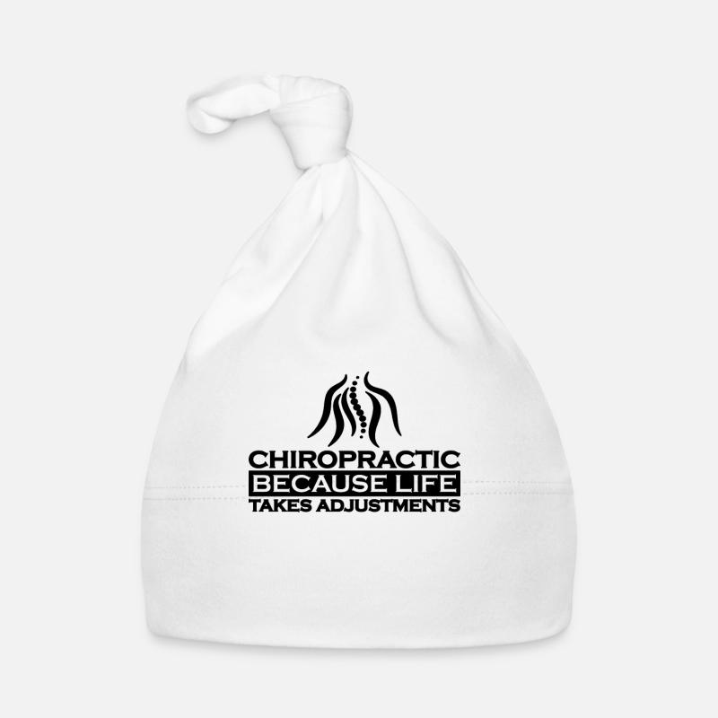 Chiropractic Because Life Loves Chiro Chiropractor Organic Baby Cap