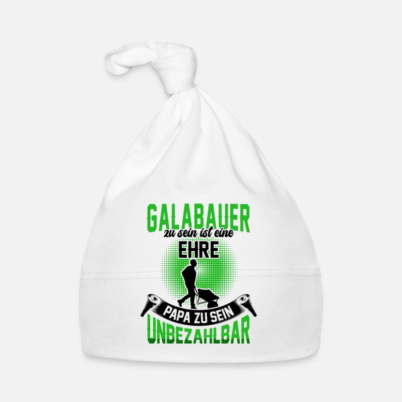 Galabauer ist eine Ehre Gartenbau Galabau Baby Bio-Mütze