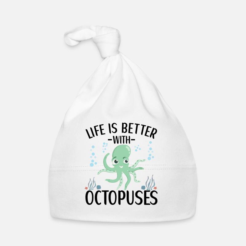 Octopus Outfit Octopus Octopus Bonnet bio Bébé