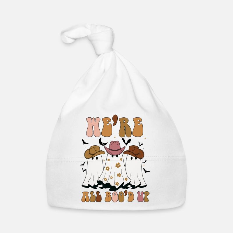 Nous sommes tous hués - Bonnet bio Bébé - blanc