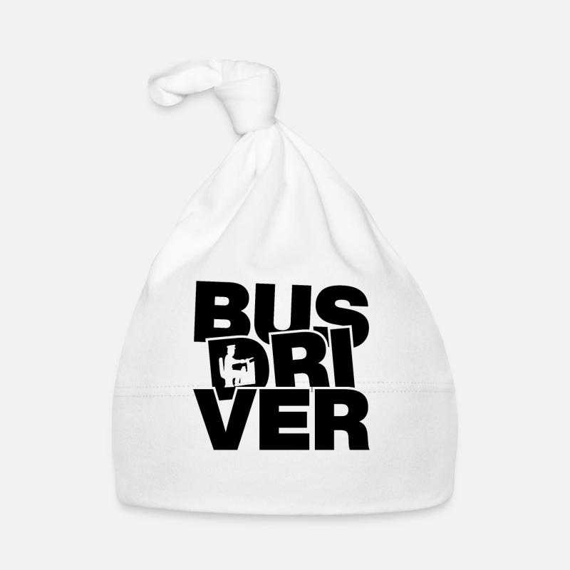 Profession Travail - Chauffeur d’autobus Bonnet bio Bébé
