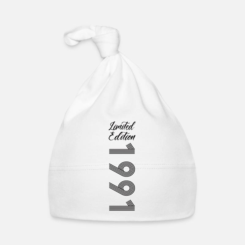 Édition limitée 1991 - Bonnet bio Bébé - blanc