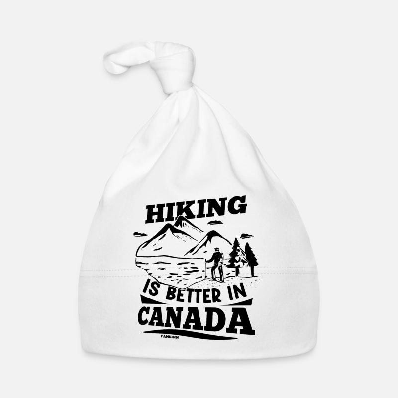 Canada - Baby Bio-Mütze - Weiß