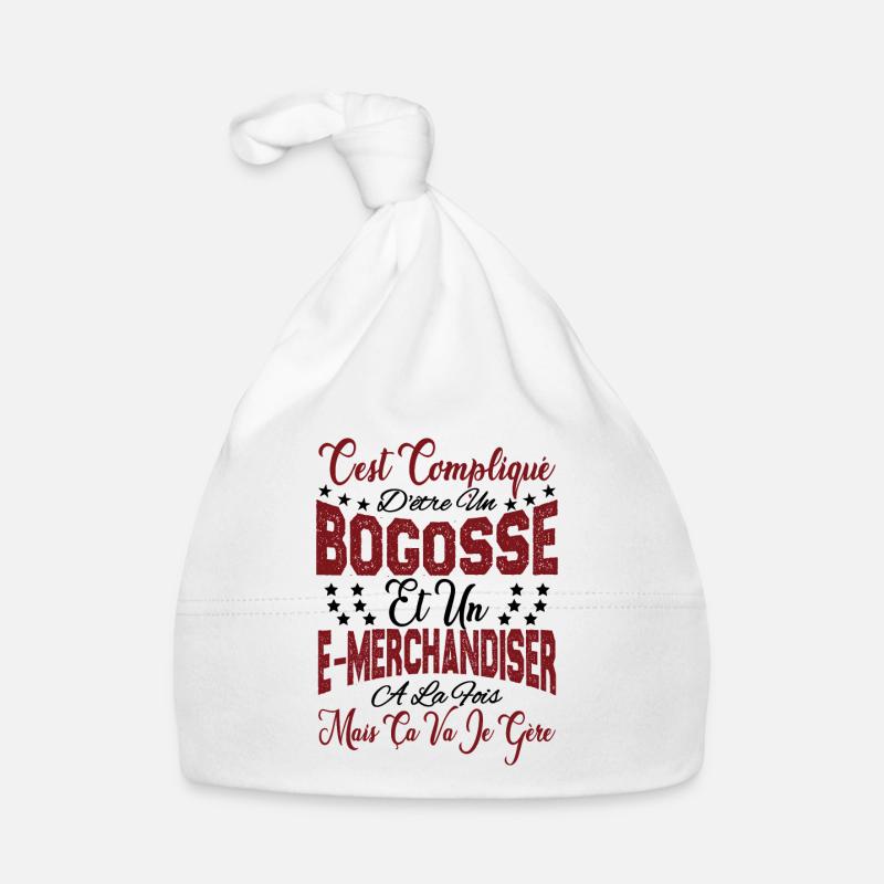compliqué d'être un Bogosse et un E-marchandiser. Bonnet bio Bébé