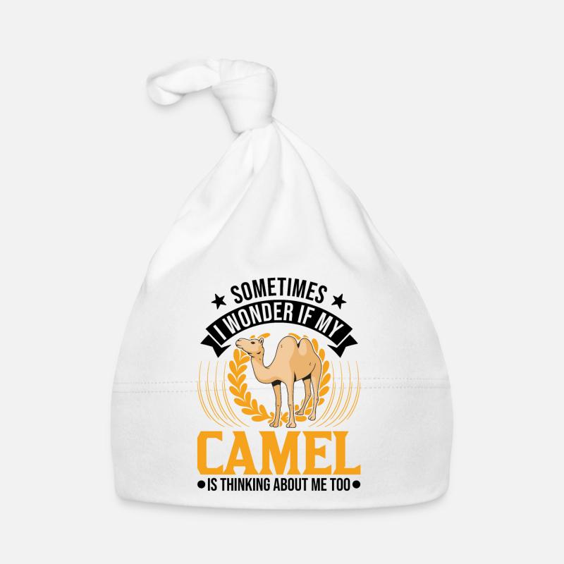 Cadeau Chameau Dromadaire Camel Big Camel Bonnet bio Bébé