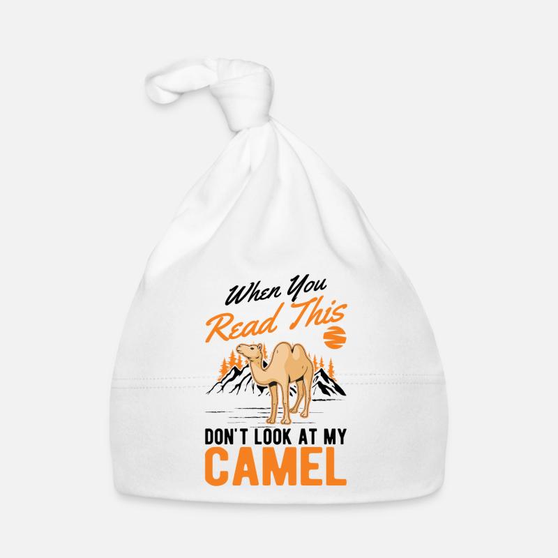 Kamel Geschenk Dromedar Camel Großkamel Baby Bio-Mütze