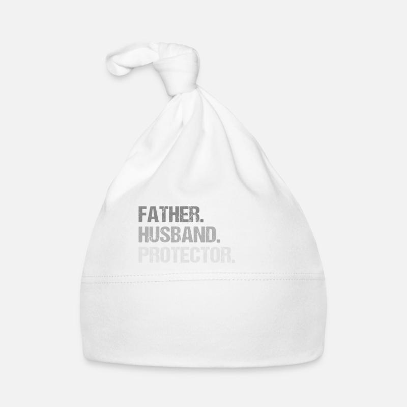 Father Husband Protector Hero Baby Bio-Mütze