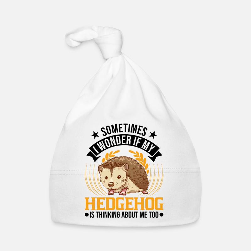 Igel Geschenk Stacheligel Baby Bio-Mütze