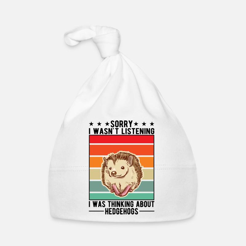 Hérisson Cadeau Stacheligel Bonnet bio Bébé